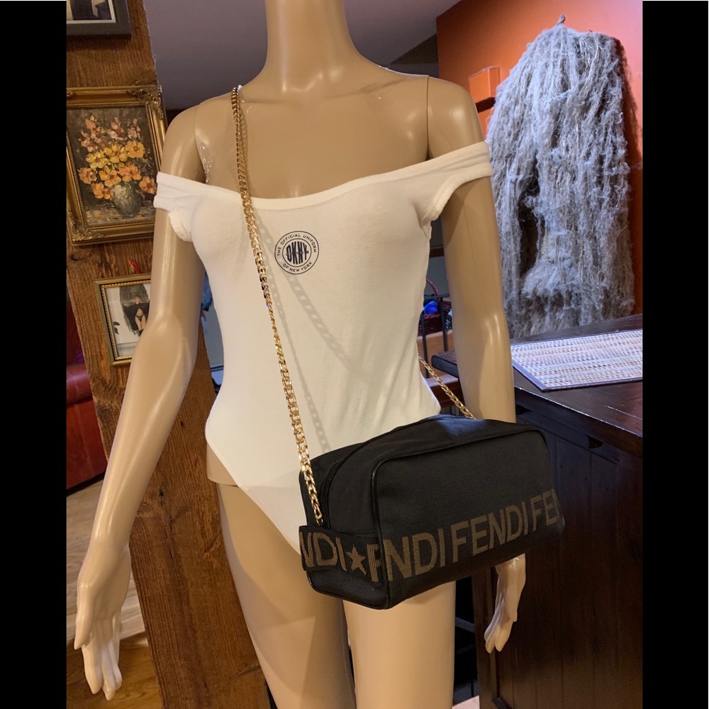 ❌❌SOLD❌❌✳️ AUTH FENDI UNISEX POUCH NEVER USED ✳️ - Picture 12 of 12